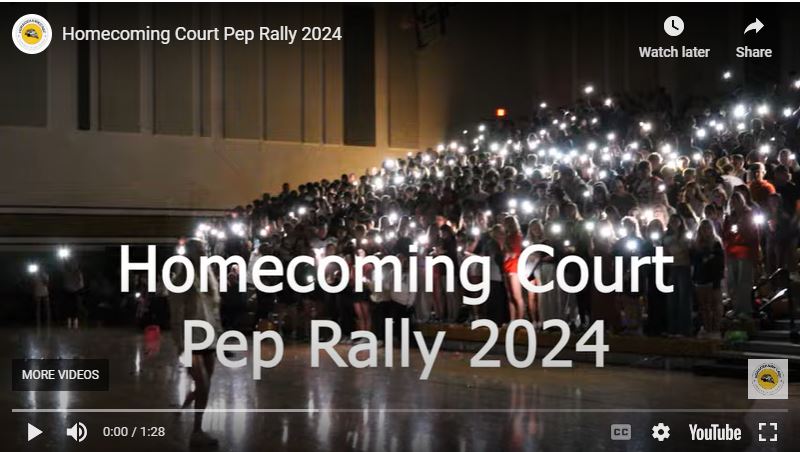 Homecoming Court Pep Rally 2024